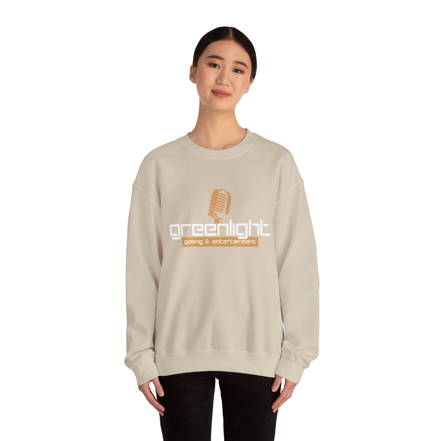 Unisex Sweatshirt, Retro Style Crewneck - Greenlight Gaming, 'Let's Get Filthy'