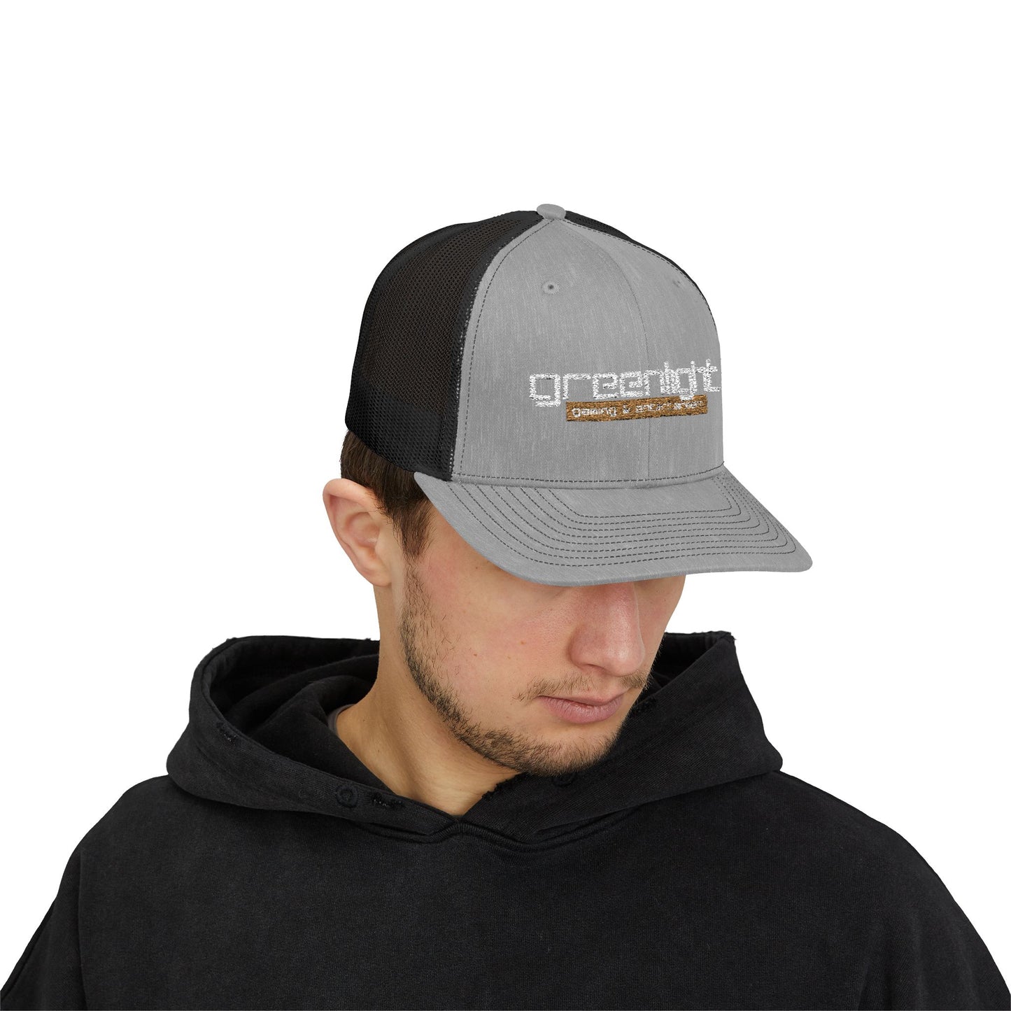 Snapback Trucker Cap - Greenlight Logo