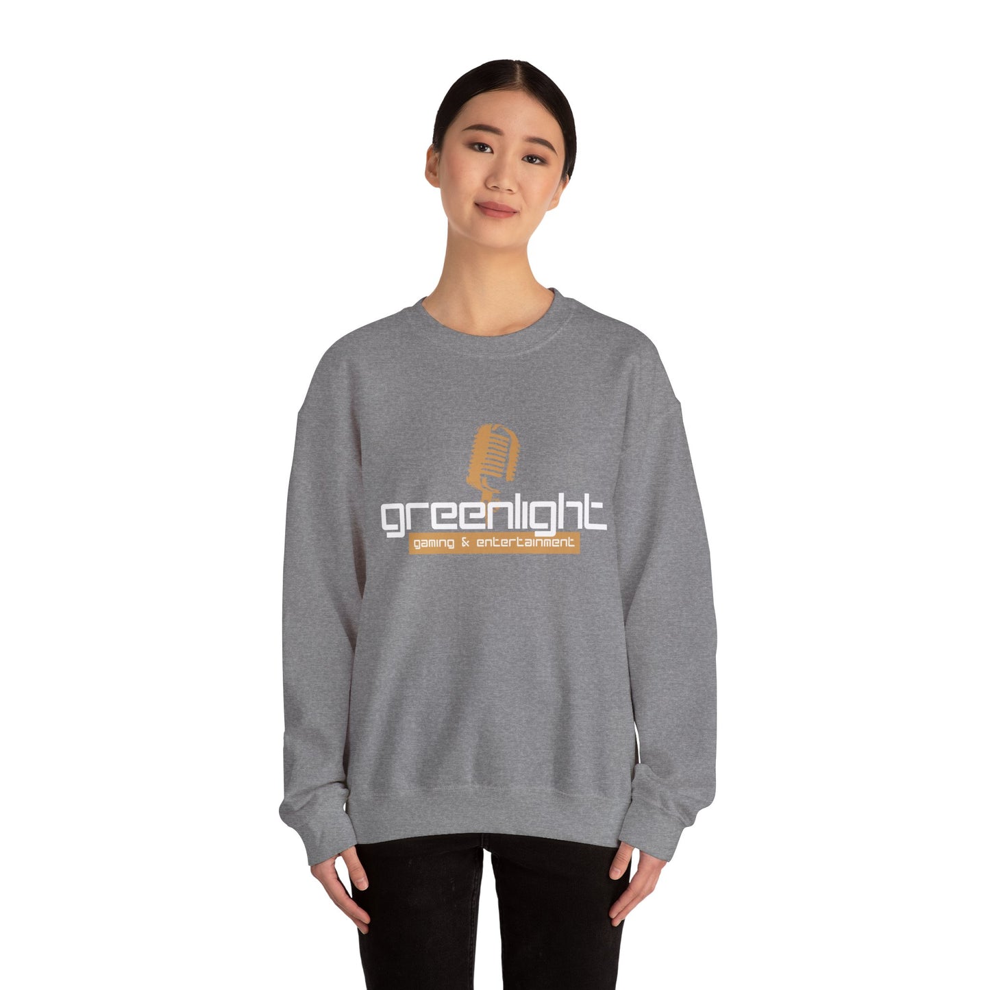 Unisex Sweatshirt, Retro Style Crewneck - Greenlight Gaming, 'Let's Get Filthy'