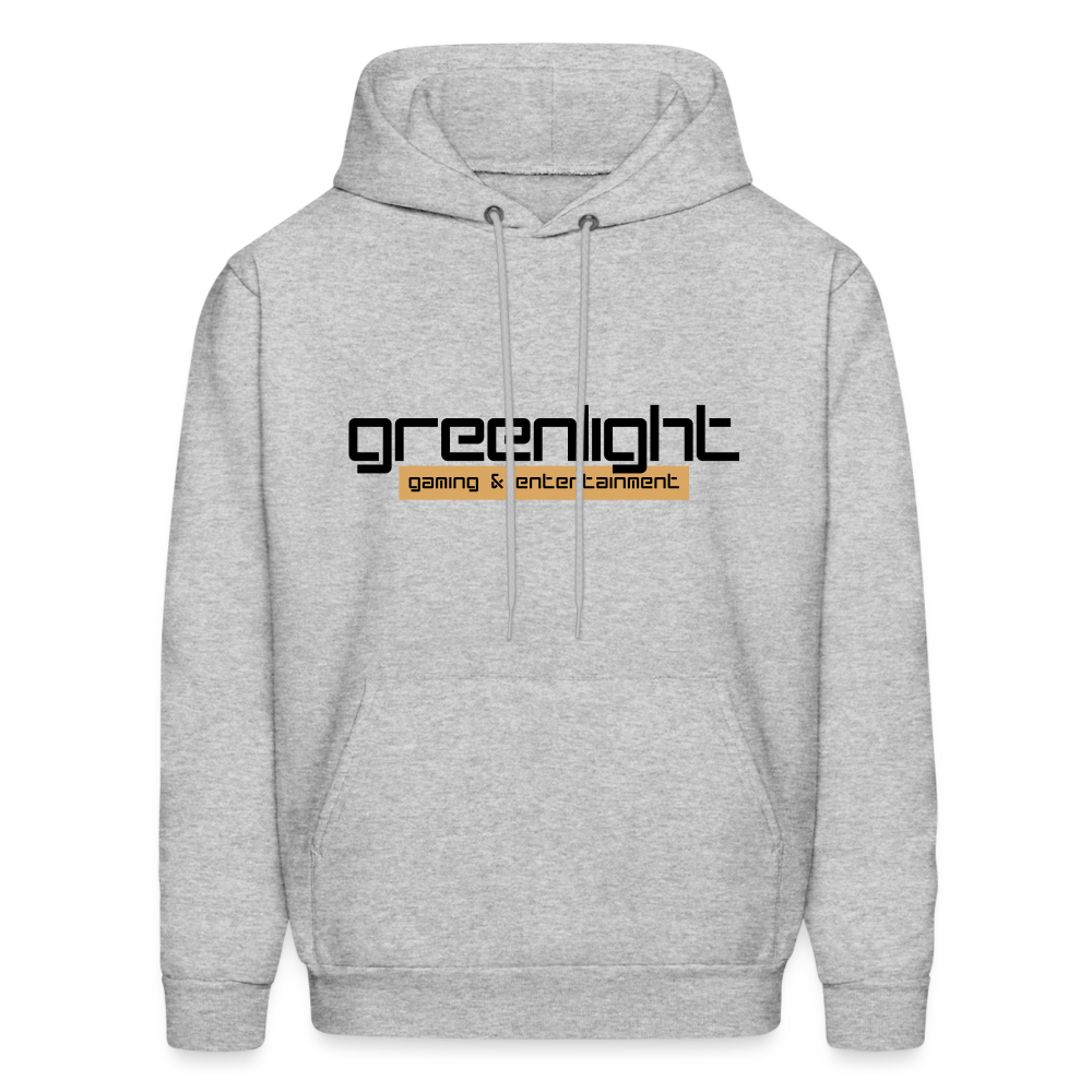 Hoodie - Greenlight Gaming Logo - heather gray