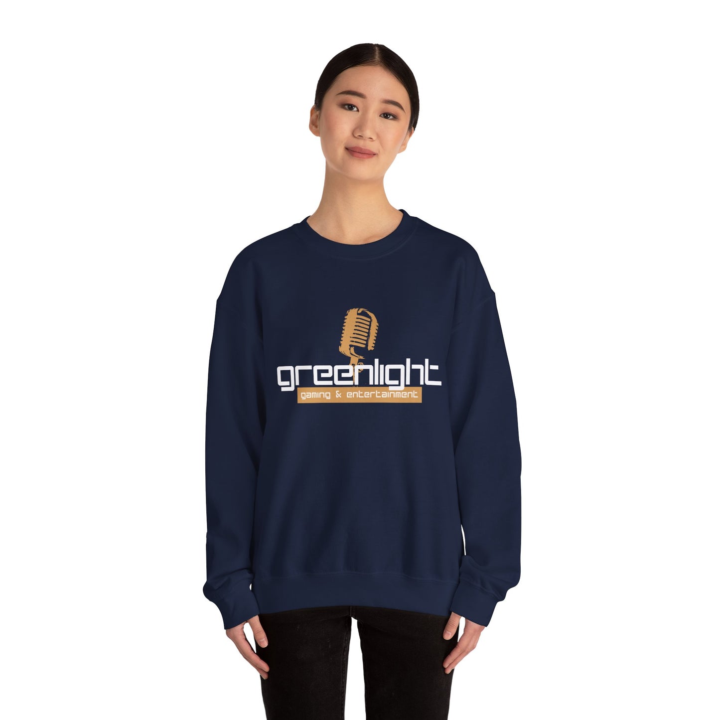 Unisex Sweatshirt, Retro Style Crewneck - Greenlight Gaming, 'Let's Get Filthy'