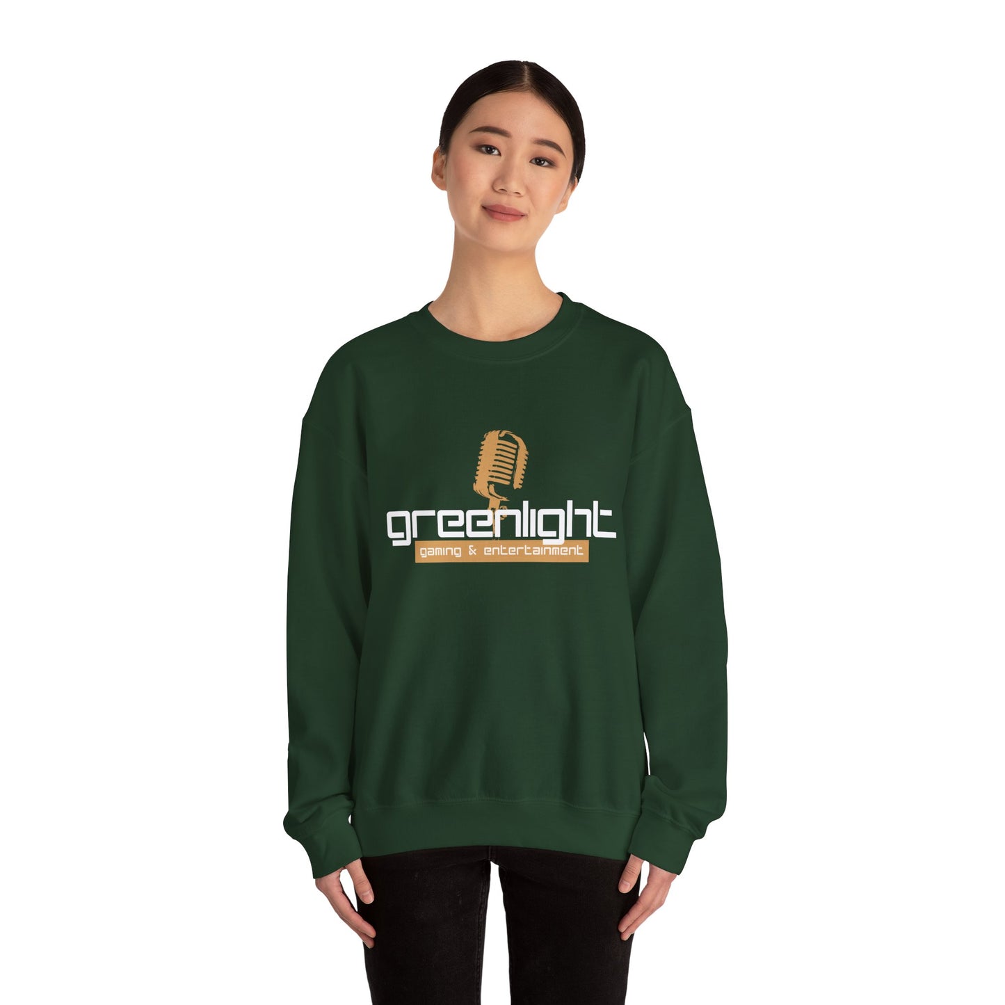 Unisex Sweatshirt, Retro Style Crewneck - Greenlight Gaming, 'Let's Get Filthy'