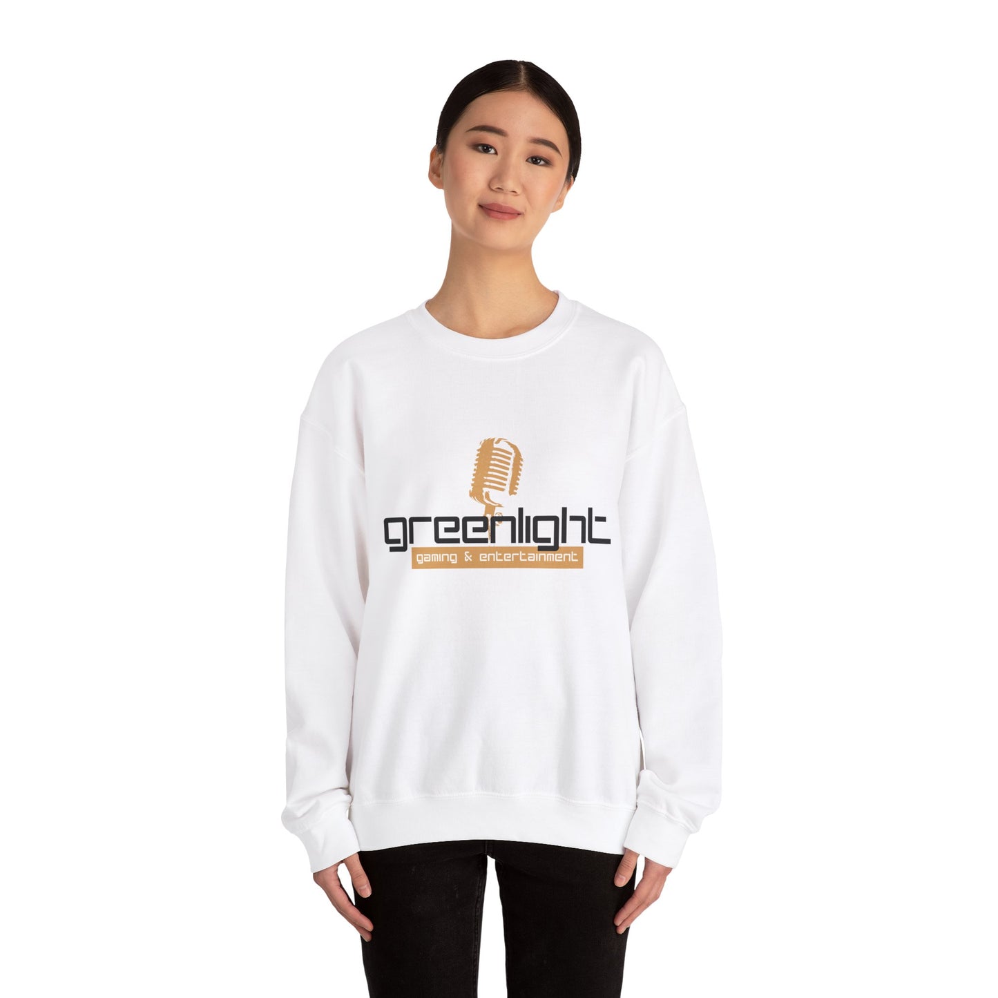 Unisex Sweatshirt, Retro Style Crewneck - Greenlight Gaming, 'Let's Get Filthy'