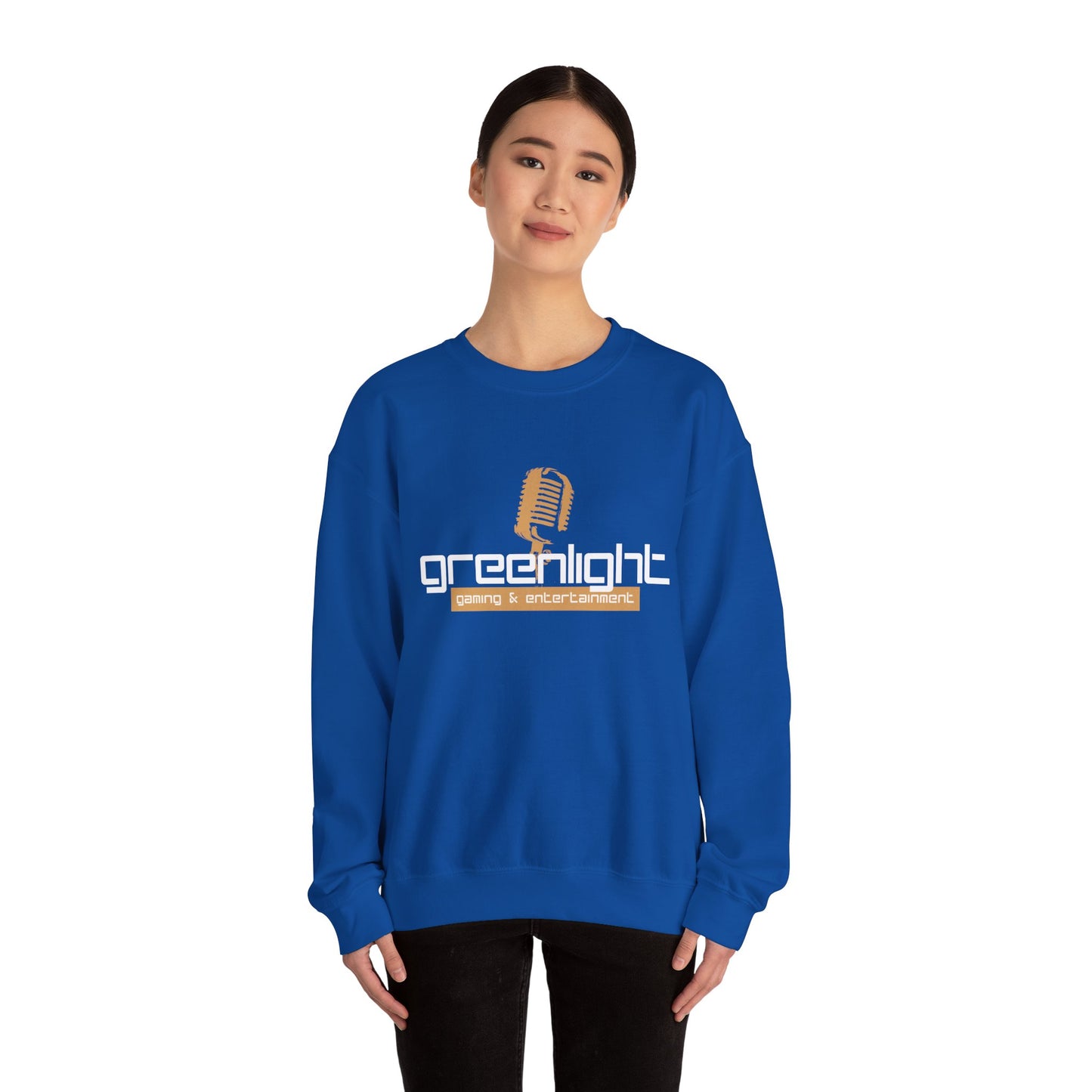 Unisex Sweatshirt, Retro Style Crewneck - Greenlight Gaming, 'Let's Get Filthy'