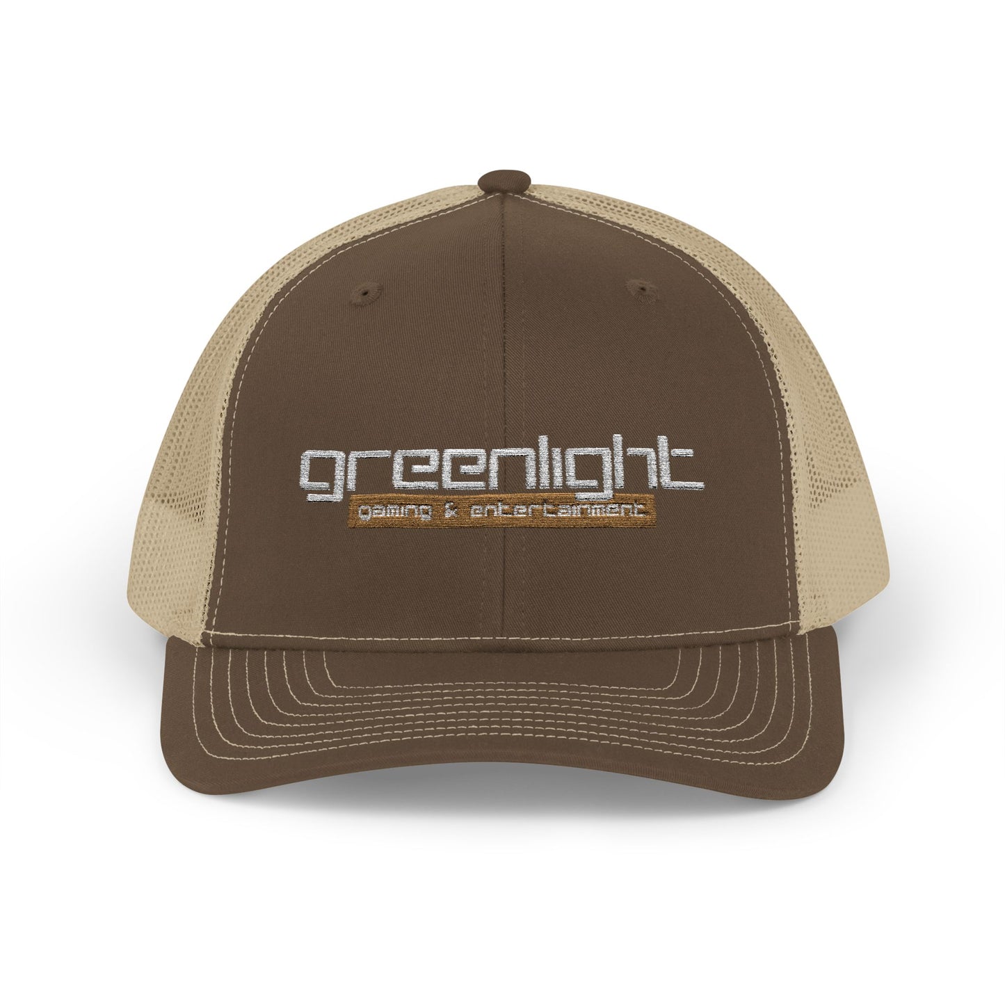 Snapback Trucker Cap - Greenlight Logo