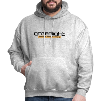 Hoodie - Greenlight Gaming Logo - heather gray