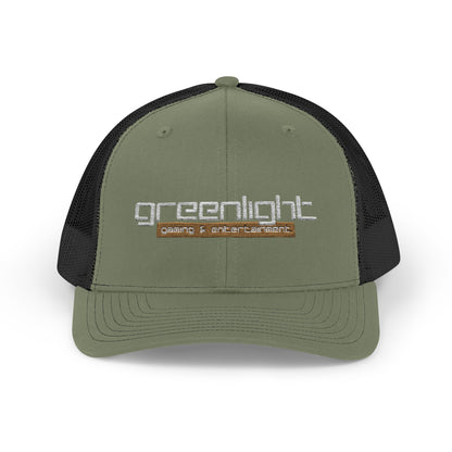 Snapback Trucker Cap - Greenlight Logo