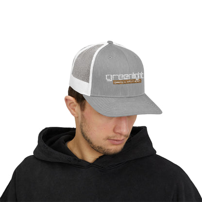 Snapback Trucker Cap - Greenlight Logo