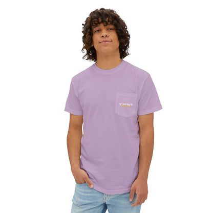 Unisex Garment-Dyed Pocket T-Shirt w/ Greenlight Gaming Logo