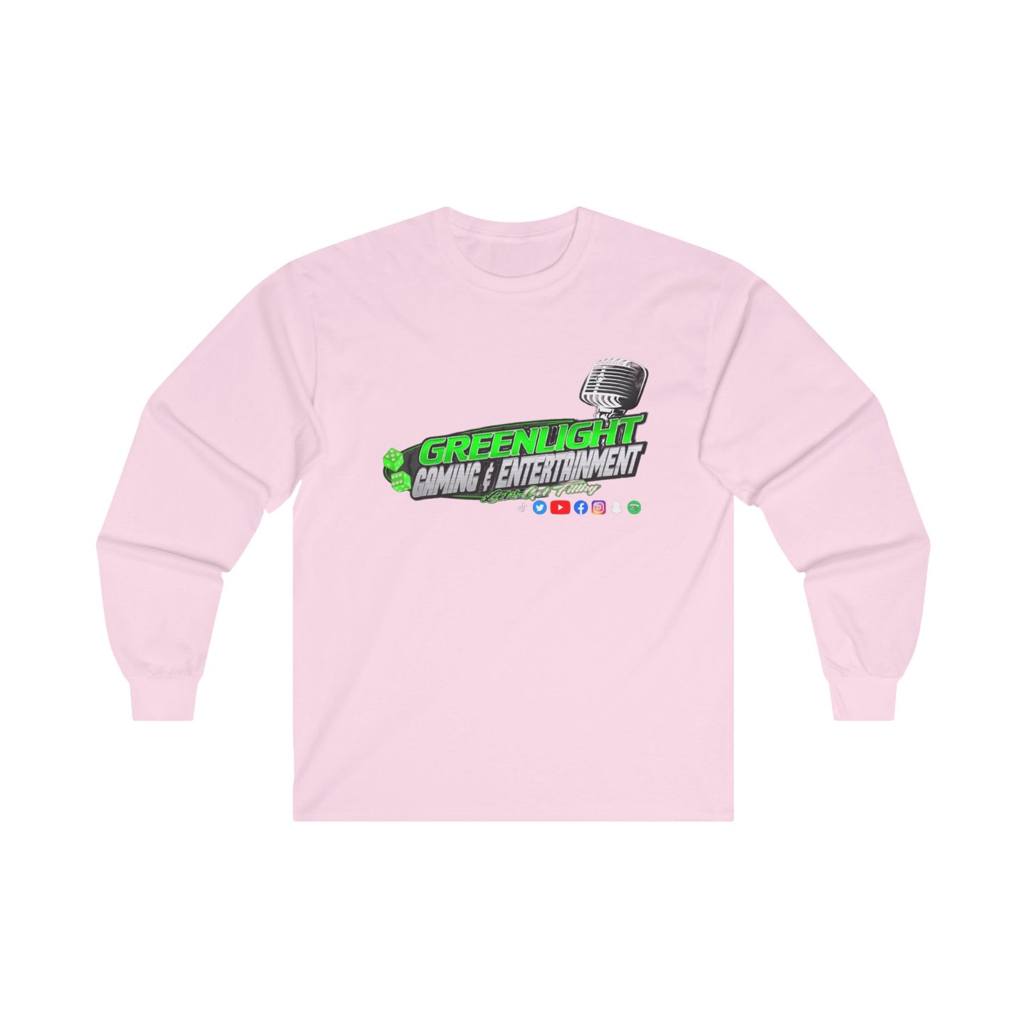 Unisex Ultra Cotton Long Sleeve Tee - Greenlight Gaming & World Travelers Design