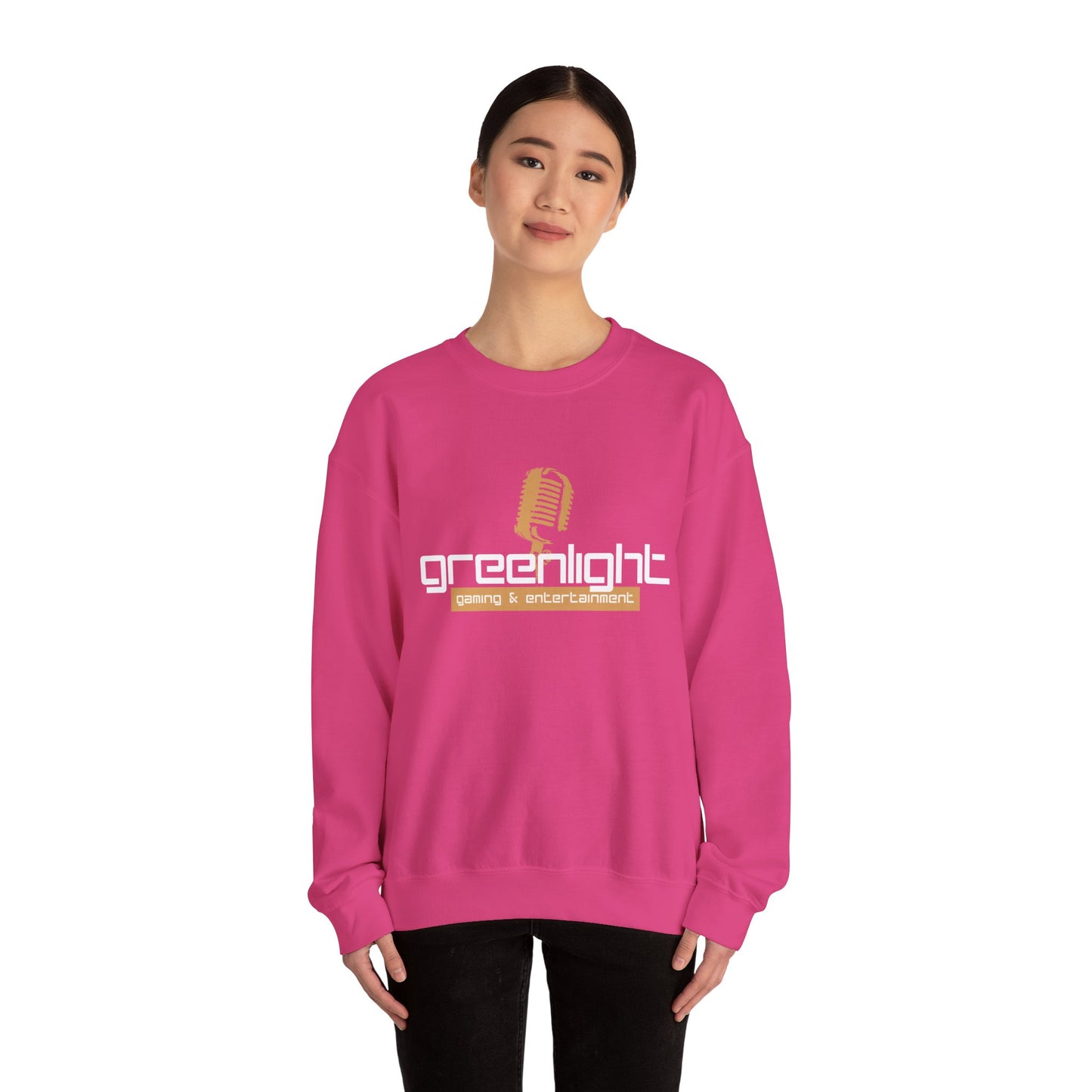 Unisex Sweatshirt, Retro Style Crewneck - Greenlight Gaming, 'Let's Get Filthy'