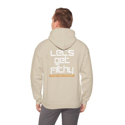 Greenlight Gaming Hooded Sweatshirt | Cozy Unisex Hoodie - Carhartt Inspired Design - 'Let's Get Filthy'