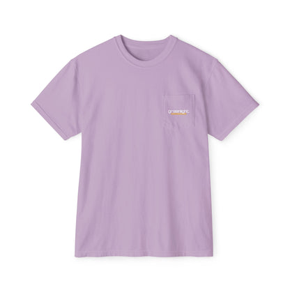 Unisex Garment-Dyed Pocket T-Shirt w/ Greenlight Gaming Logo