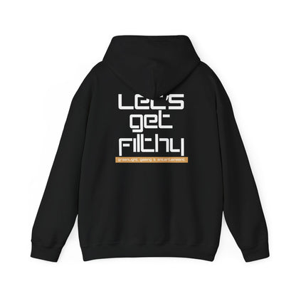 Greenlight Gaming Hooded Sweatshirt | Cozy Unisex Hoodie - Carhartt Inspired Design - 'Let's Get Filthy'