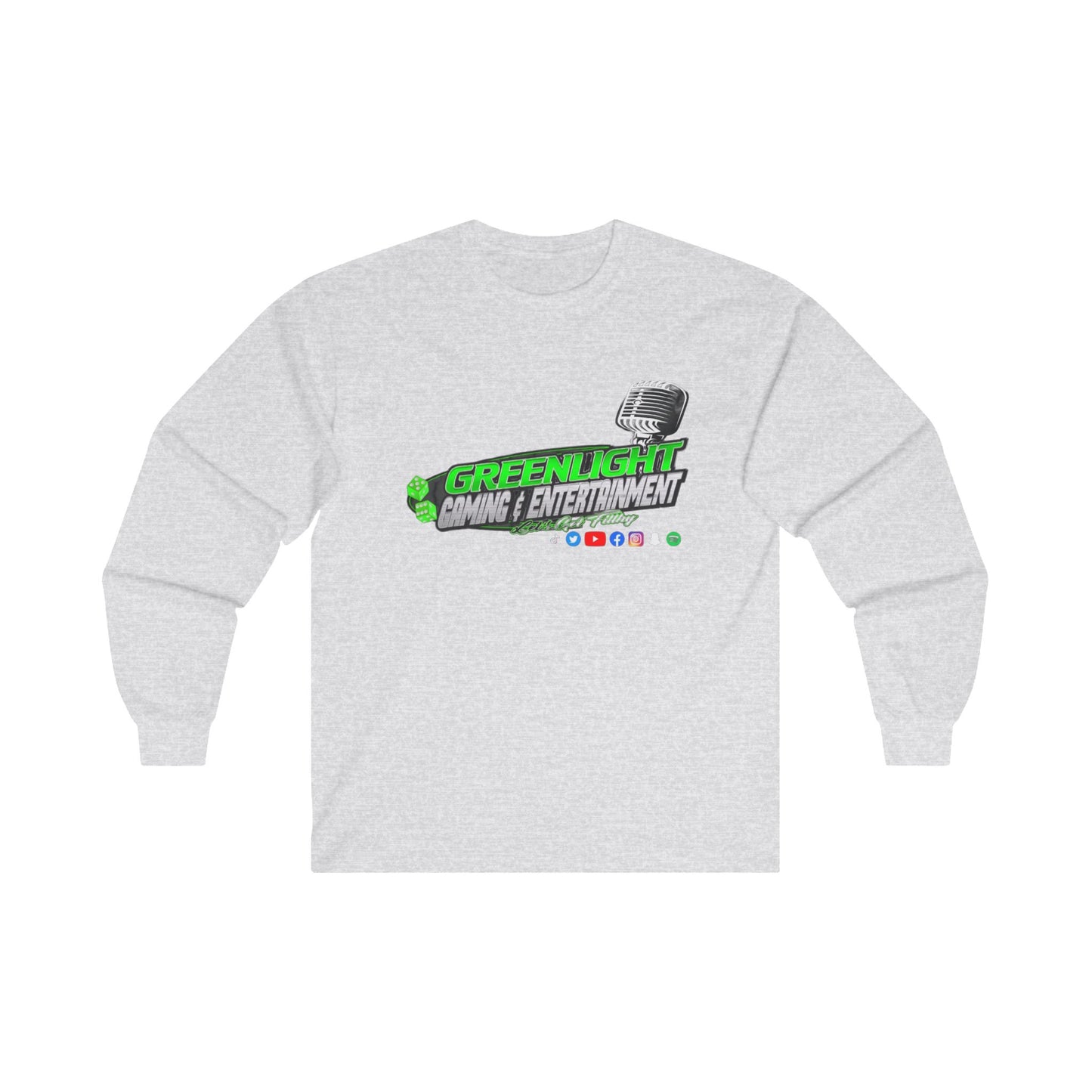 Unisex Ultra Cotton Long Sleeve Tee - Greenlight Gaming & World Travelers Design