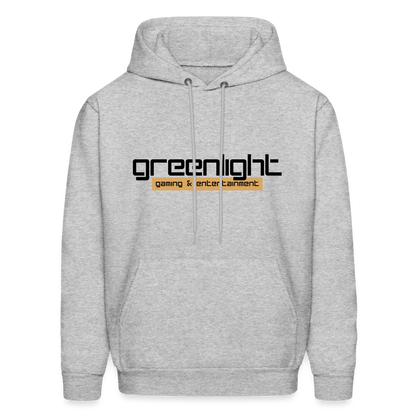 Hoodie - Greenlight Gaming Logo - heather gray