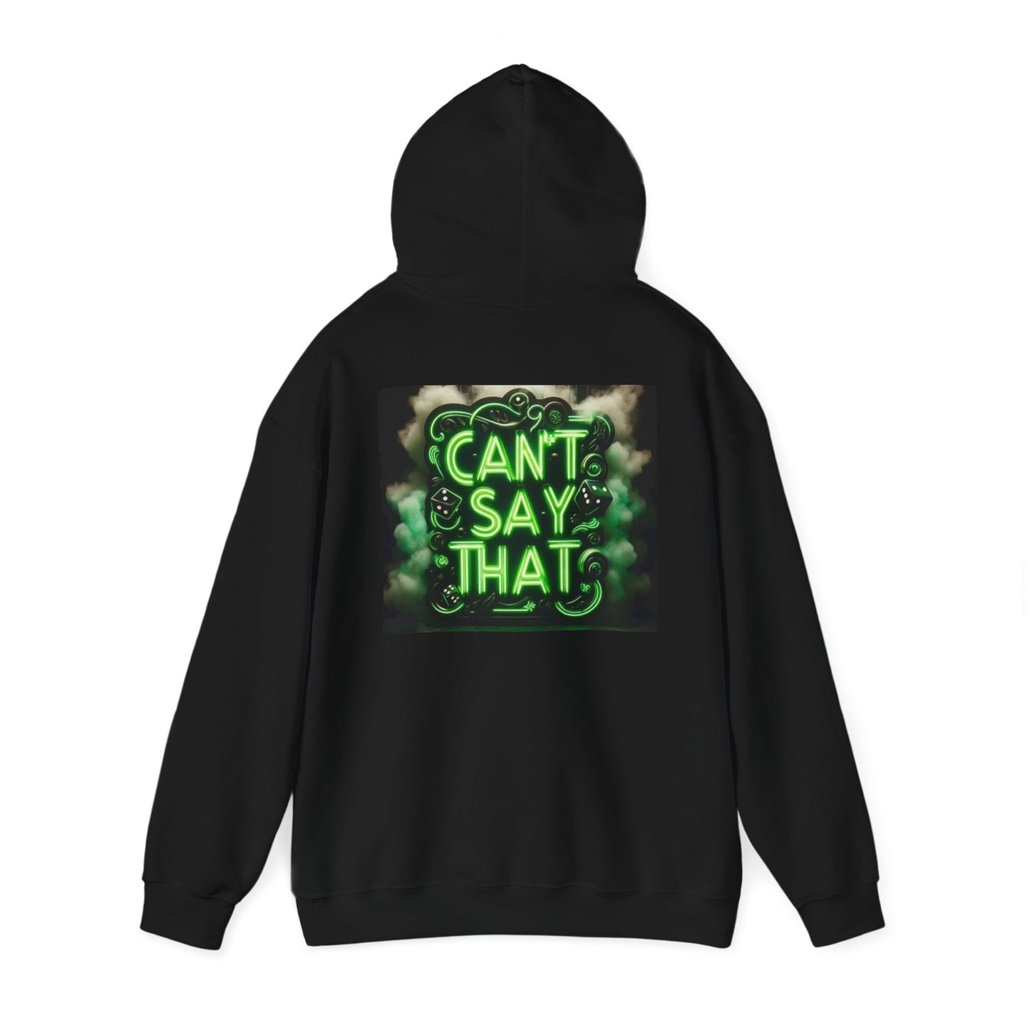 Green Lights Gaming Unisex Hoodie - Can't Say That Design