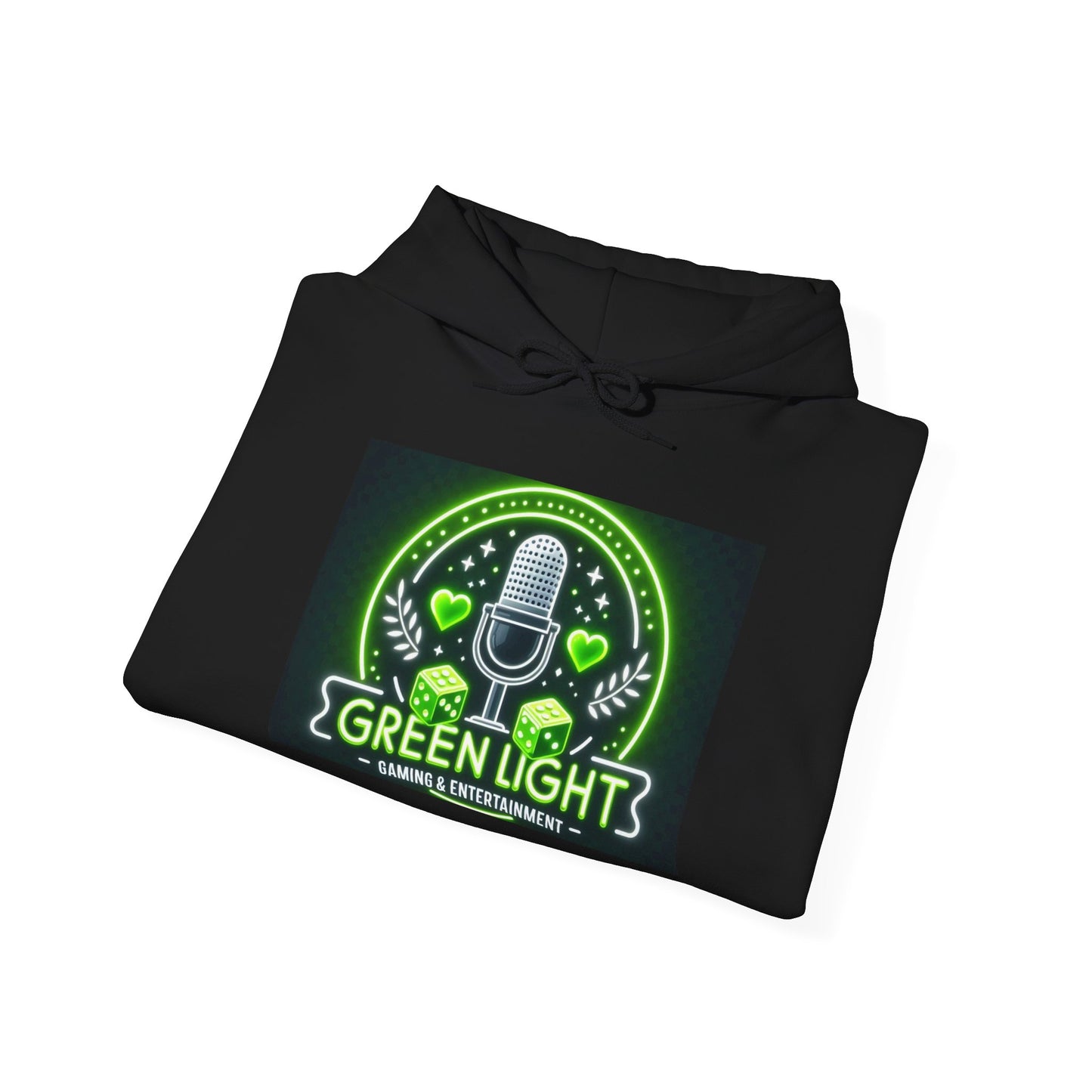 Green Lights Gaming Unisex Hoodie - Can't Say That Design