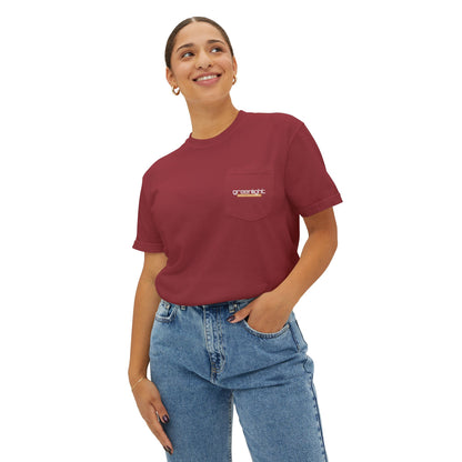 Unisex Garment-Dyed Pocket T-Shirt w/ Greenlight Gaming Logo