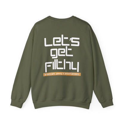 Sweatshirt with Carhartt-Inspired Design - Greenlight Gaming Logo - Let's Get Filthy