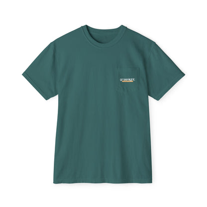 Unisex Garment-Dyed Pocket T-Shirt w/ Greenlight Gaming Logo
