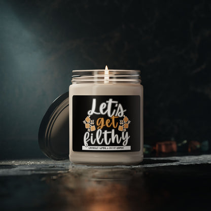 "Let's Get Filthy" Scented Soy Candle - 9oz | Relaxing Aromatherapy for Gamers