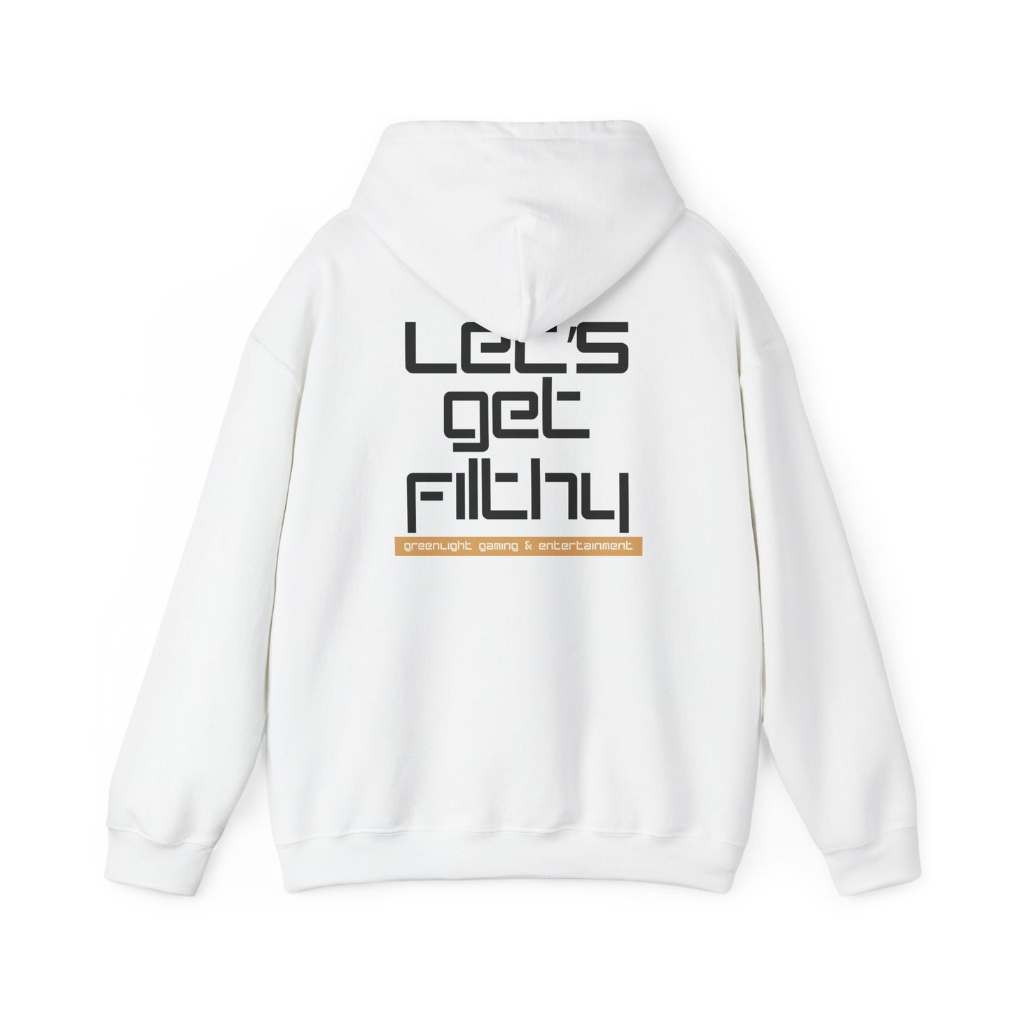 Greenlight Gaming Hooded Sweatshirt | Cozy Unisex Hoodie - Carhartt Inspired Design - 'Let's Get Filthy'