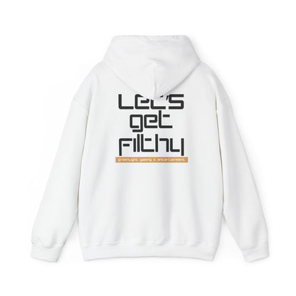 Greenlight Gaming Hooded Sweatshirt | Cozy Unisex Hoodie - Carhartt Inspired Design - 'Let's Get Filthy'