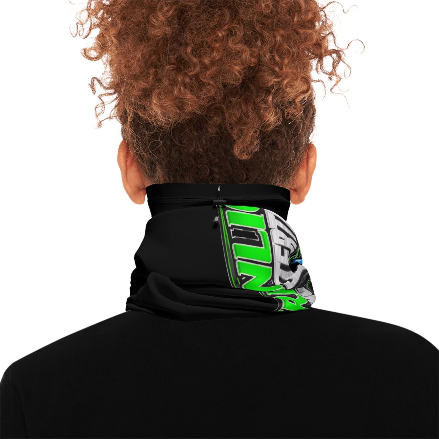 Greenlight Gaming Neck Gaiter - Stylish Winter Accessory with Drawstring