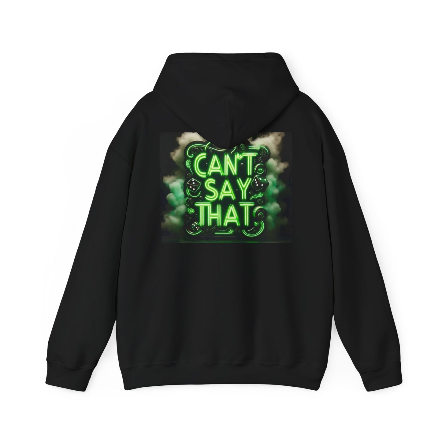 Green Lights Gaming Unisex Hoodie - Can't Say That Design