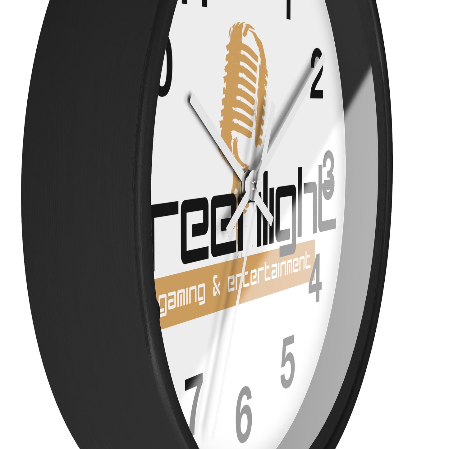 Gaming Wall Clock with Greenlight Logo